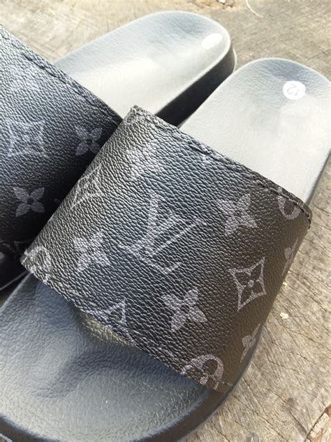 louis vuitton print slides|Louis Vuitton slides women's.